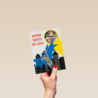Complimentkaart Batman super trots op jou