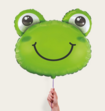 Ballon Kikker Groen