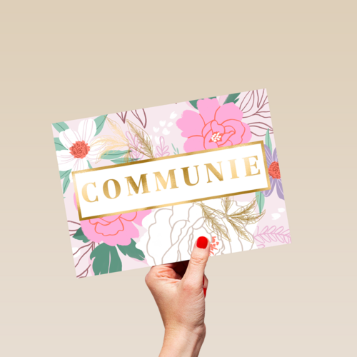 Botanische kaart communie