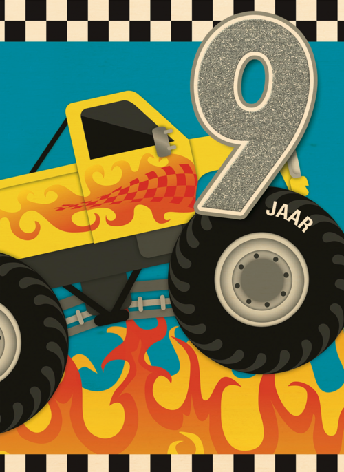 verjaardag leeftijden auto 9 jaar