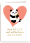 Veel geluk met jullie lieve ukkepuk