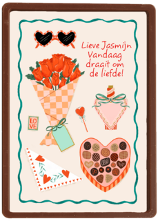 Valentijn draait om liefde