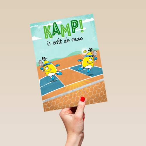 Sporta kaart Kamp is echt de max