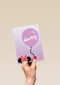 Disney Minnie Mouse verjaardagskaart Hooray