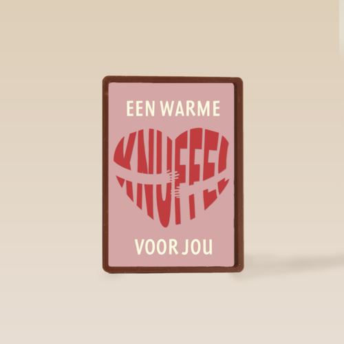 Sterkte kaart een warme knuffel voor jou