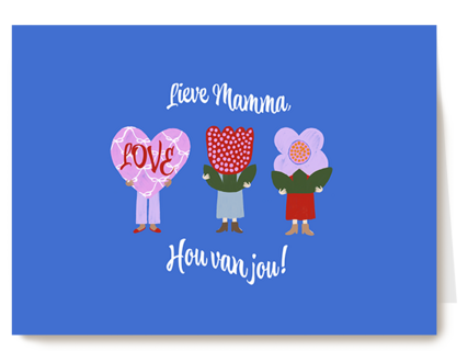 Lieve Mamma hou van jou