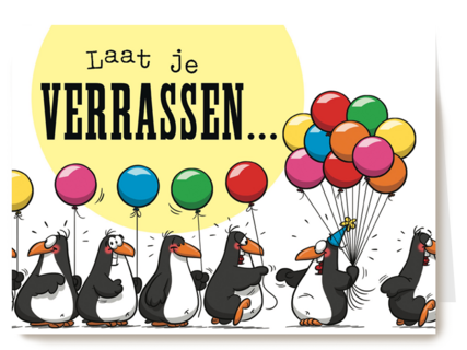 funny mail laat je verrassen ballonnen