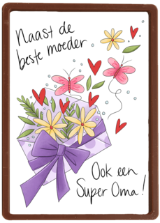 moederdag kaart matia super oma