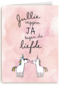 jullie zeggen ja tegen de liefde