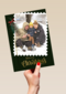 Kerst Foto postzegel