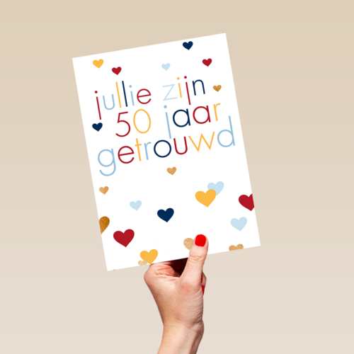 Jullie zijn 50 jaar getrouwd