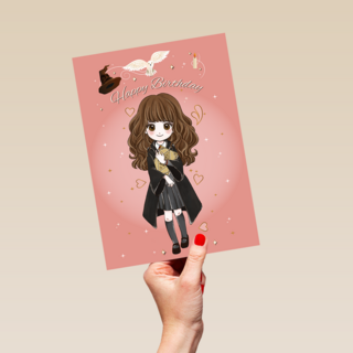 Harry Potter Happy Birthday Hermelien