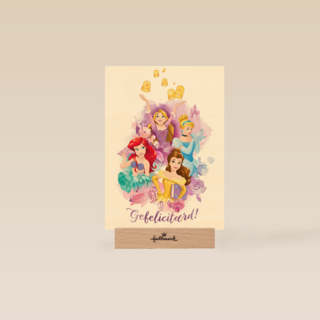 gefeliciteerd van deze disney prinsessen