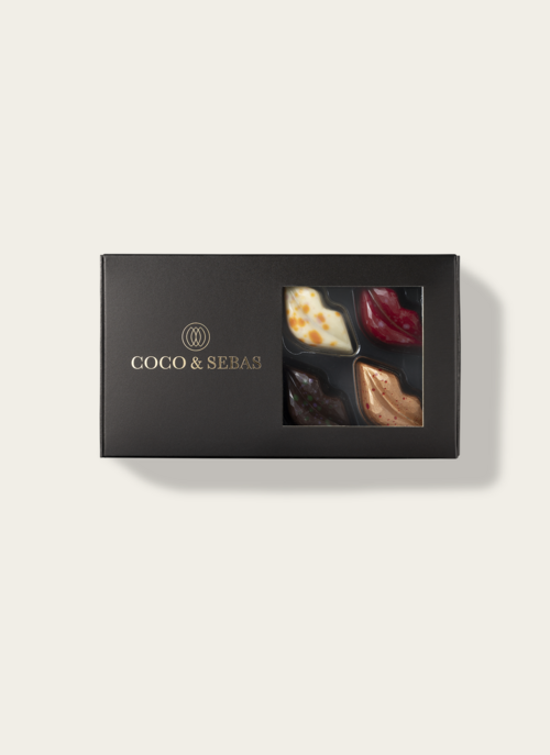 Coco Sebas Kusjes Bonbons 8 Stuks | Coco Sebas Cadeau Chocolade |