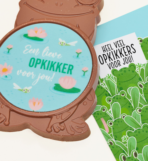 Chocolade Kikker Opkikker Voor Jou