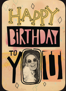 happy birthday met foto in de o