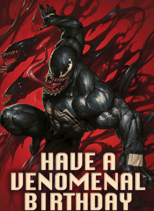 Verjaardagskaart Have a Venomenal birthday