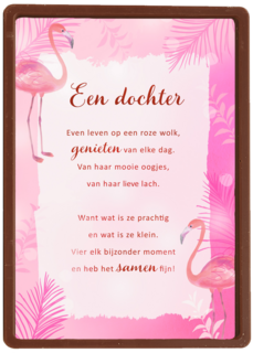 Baby kaart Dochter More than words