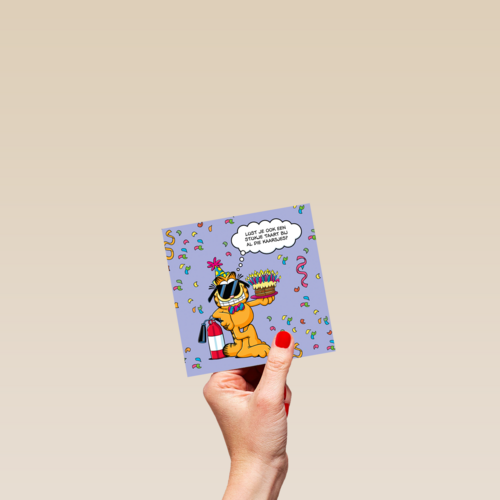 Garfield verjaardagstaart