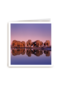 blanco kaart olifanten reflectie