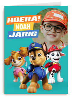 Paw Patrol Hoera Jarig