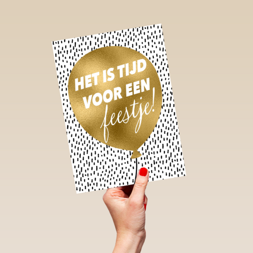 het is tijd voor een feestje