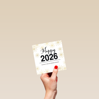 Nieuwjaar 2026 Happy 2026