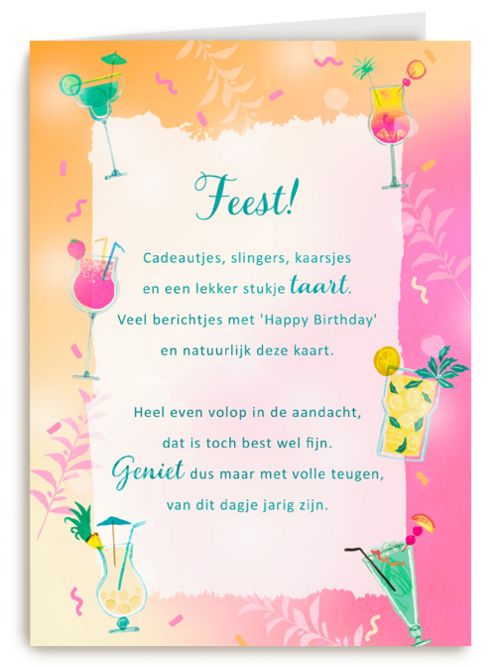 Verjaardagskaart Hallmark | Verjaardagskaart Feest More Than Words