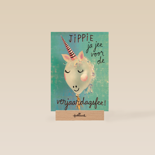 prodo design jippie ja jee voor de verjaardagfee