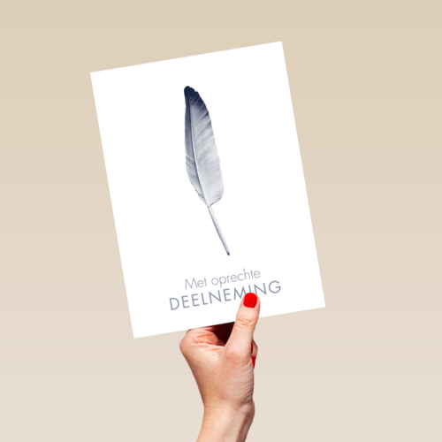 Concoleance veer met oprechte deelneming
