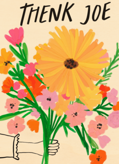 thenk you met deze bedankt juf kaart