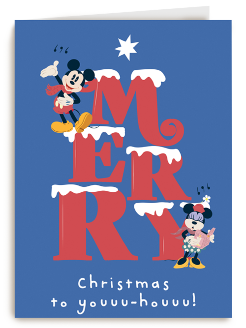 Merry Christmas to youuu-houuu Mickey Mouse