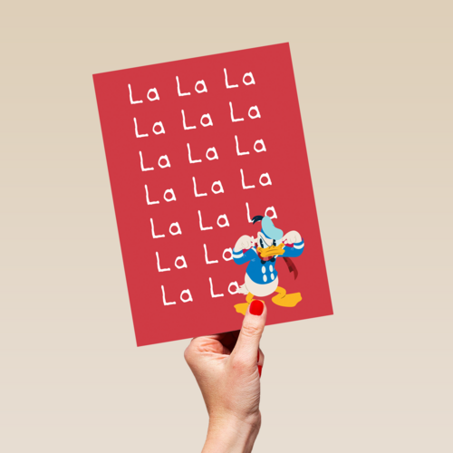 La La La La Donald Duck