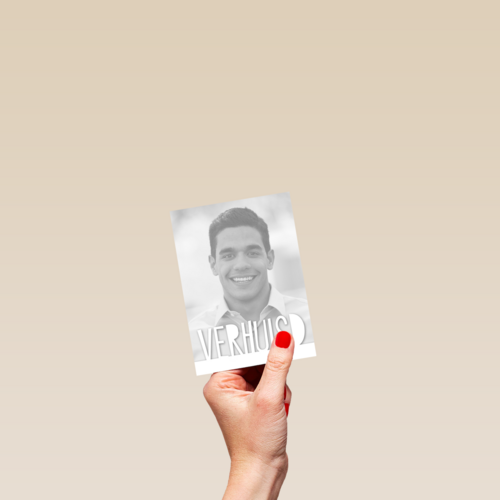 nieuwe woning verhuisd fotokaart