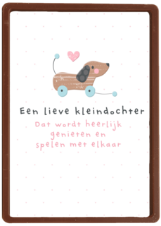 geboorte kleindochter een lieve kleindochter