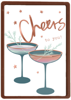 cheers to you with cocktails
