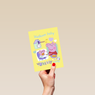 Peppa Pig Welkom Baby Yummy