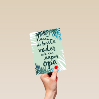 naast de beste vader ook een super opa