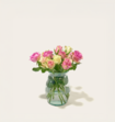 Brievenbus Bloemen Rozen Pastel Crush