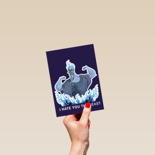 Disney Liefdeskaart Hades Hercules