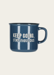 JENS Living Koffiemok Keep Going, Stay Fabulous