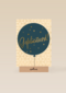 Verjaardagskaart man hip Ballon met gefeliciteerd