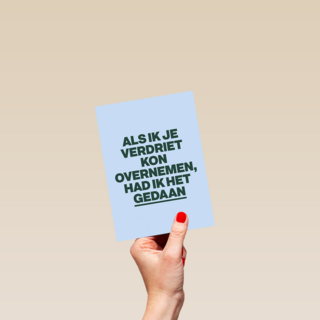 Als ik je verdriet kon overnemen AndC