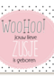 woohooooo lieve zusje is geboren