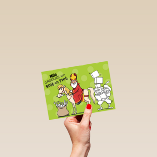 sinterklaas kaarten Groetjes van sint en piet