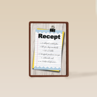 recept voor beterschap