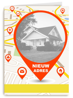 nieuwe woning nieuw adres google maps
