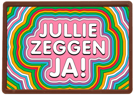 Verlovingskaart jullie zeggen ja