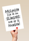quote kaart mijlpalen zijn er om slingers aan op te hangen
