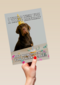 verjaardagskaart met hond met feesthoed